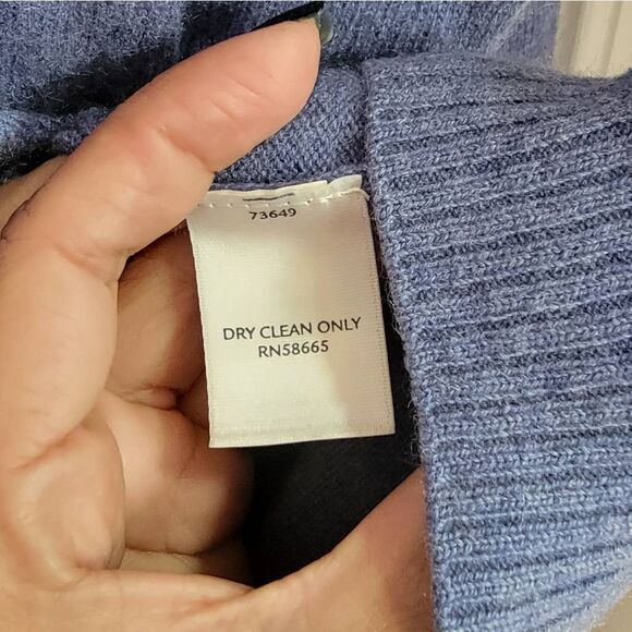 JWN Men's Cashmere Crewneck  Sweater 1/2 Zip L - Picture 9 of 10